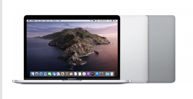 MacBook Pro with a scenic island wallpaper - Royal Step