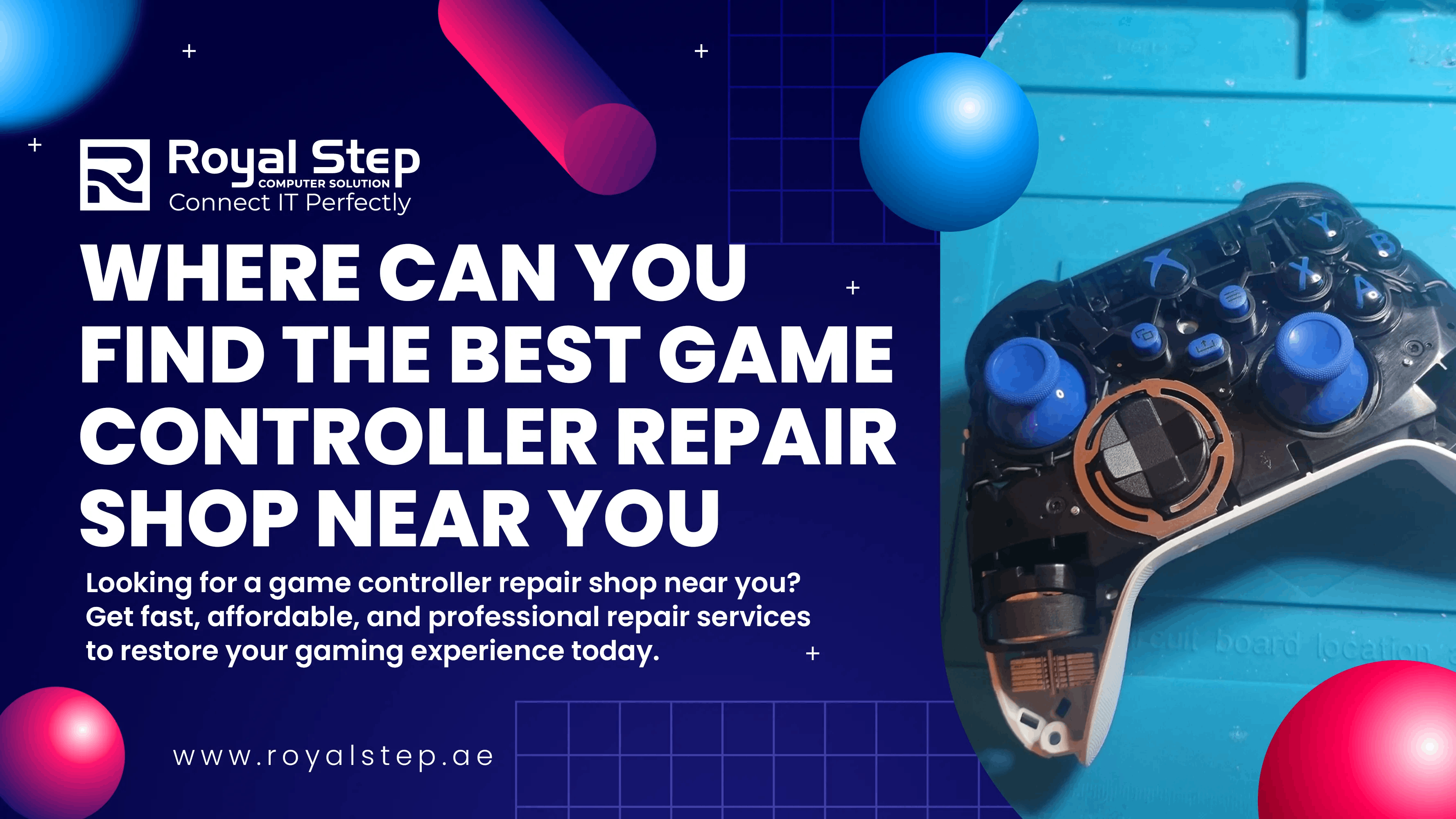 Where Can You Find the Best Game Controller Repair Shop Near You