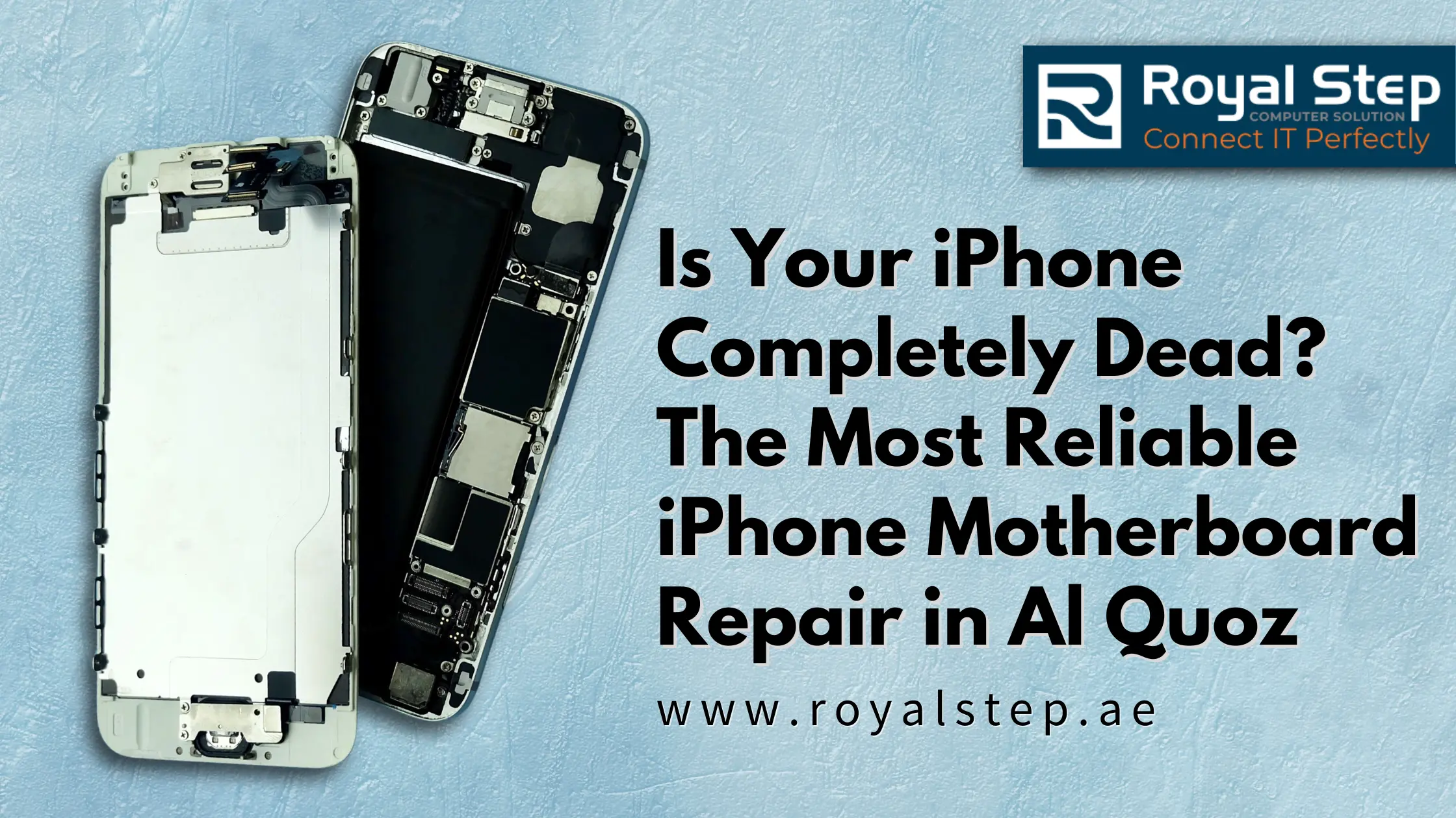 Is Your iPhone Completely Dead? The Most Reliable iPhone Motherboard Repair in Al Quoz